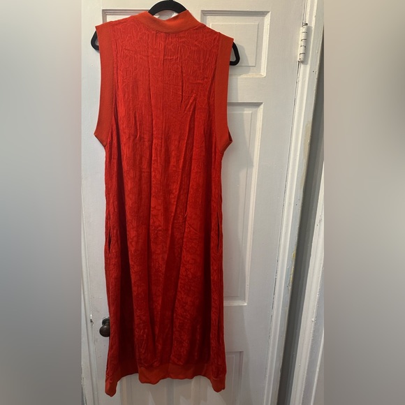 STYLE Burnt Orange Midi Dress - Picture 11 of 14